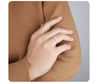 Perfect CZ Silver Ring NSR-3363